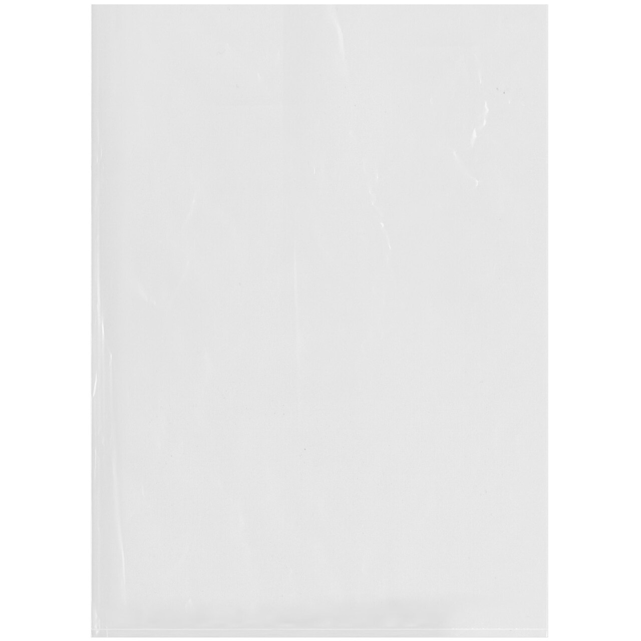 Plymor 13" x 18", 2 Mil Flat Open Clear Plastic Poly Bags
